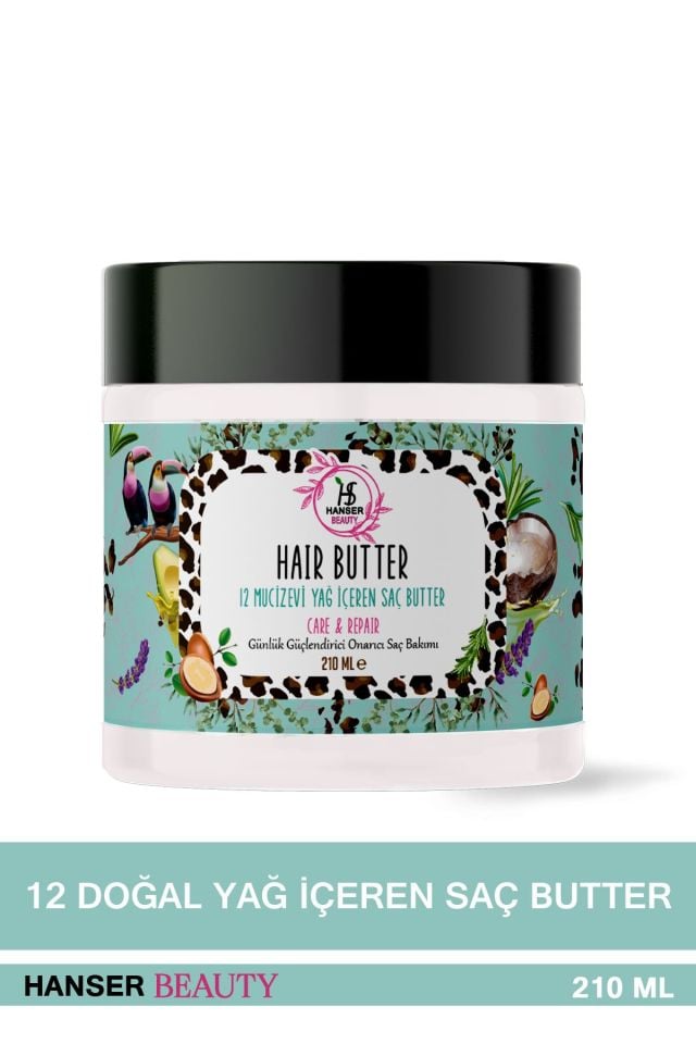 Hanser Beauty Hair Butter Saç Bakım Yağı 210 ML