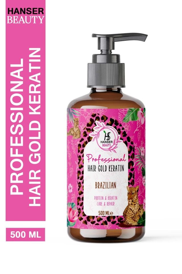 Hanser Beauty Hair Gold Keratin 500 ML