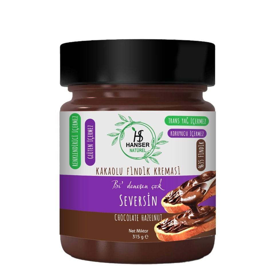 Seversin Kakaolu Fındık Kreması 315g