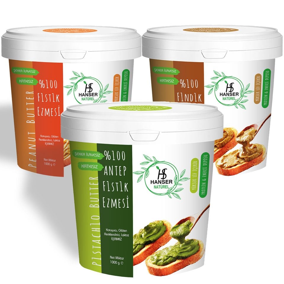 Hanser Natural Magnificent 3-Piece Family Size Bucket