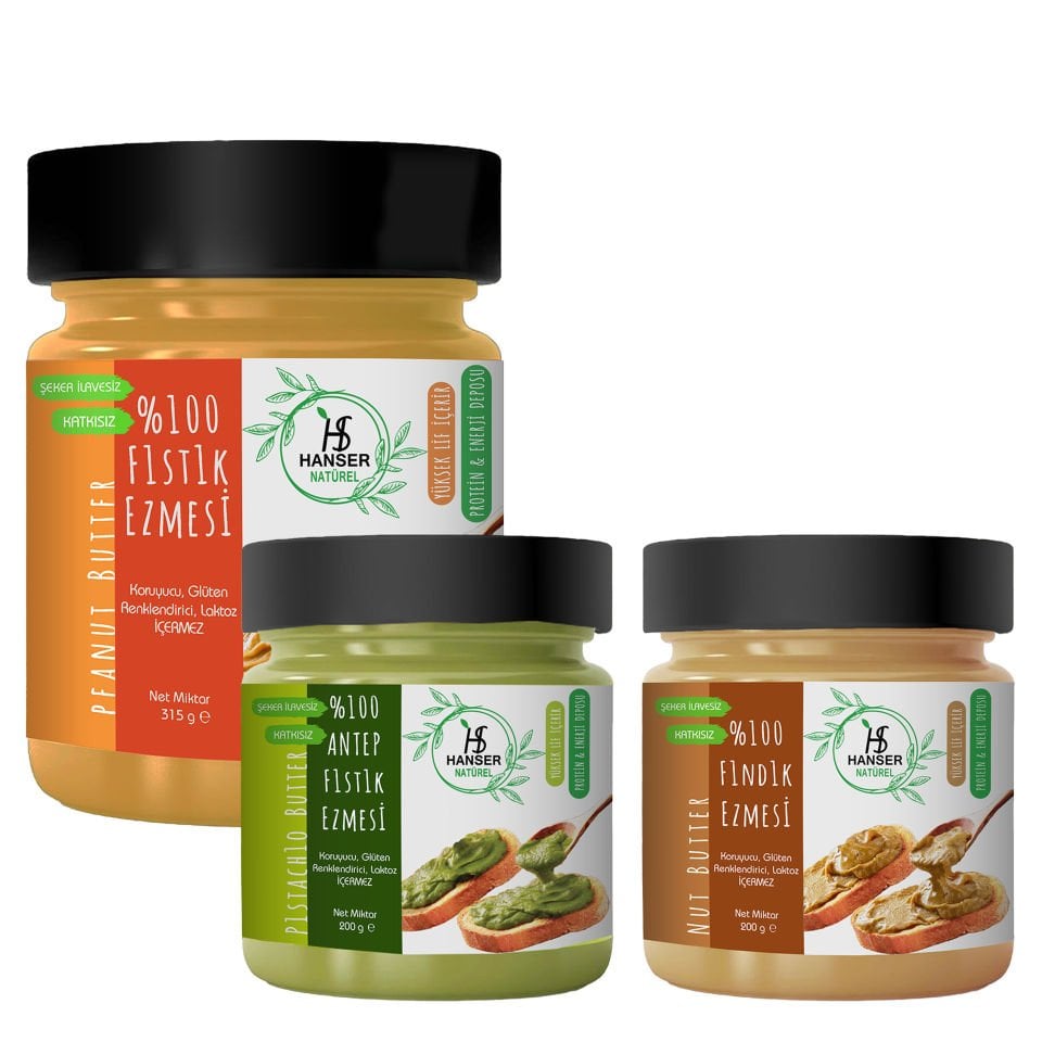 Hanser Natural Magnificent 3 Pack