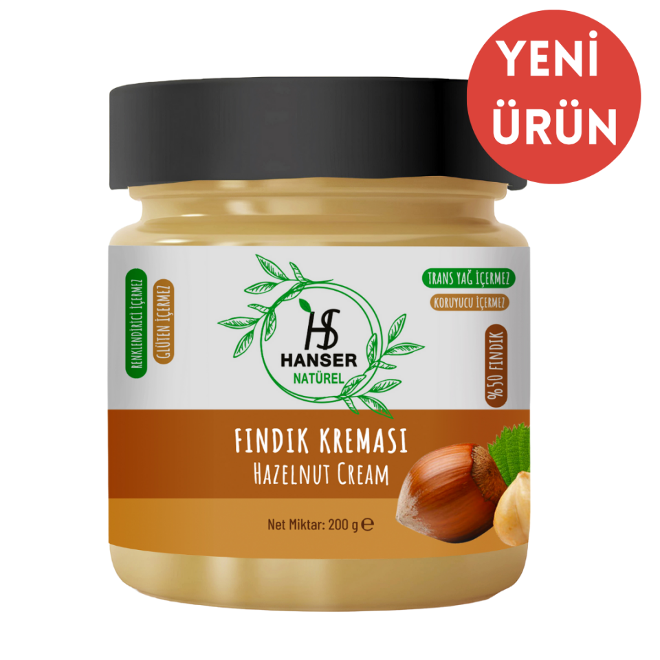 Hanser Natürel Fındık Kreması 200g